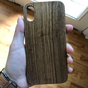 Real wood iPhone X Case
